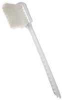 Weiler 44416 8" Length, Plastic Block, White Nylon Fill, Utility Scrub Brush