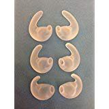 Set SML Left Right EarGels for Jawbone ERA Black Streak HD Wireless Bluetooth Headset Black Streak Left and Right S M L Ear Gels Bud Tip Gels Buds Tips Replacement Part