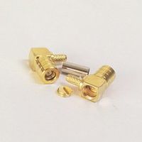 RF SMB Connector Crimp Female Right Angle For RFC100 RG316 RF Adapter High Quality Ships Quickly From USA