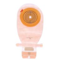 6215869 - Assura 1-Piece Wide Outlet Drainable Pouch Cut-to-Fit Non-Convex 3/8 - 2-3/4, Transparent