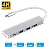 USB C to HDMI 4K Adapter for Samsung DeX Station, USB Type C Hub Desktop PC Experience for Galaxy S8/ S8+/ S9/ S9 Plus/Note 8, Nintendo Switch, MacBook Pro 2016 2017, Plug and Play