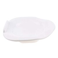 Plastic Sitz Bath for Toilet Bowl Hemorrhoid Care Maternity Pregnant Patient - White