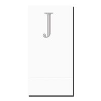 Partypro J Better Than Linen Monogram Guest Towel (16 CT.)
