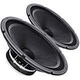 Pair Faital PRO 10FE200 10" Woofer Midrange Open Baffle Speaker 8 ohm 300W 96dB