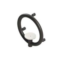Invisia 2-in-1 Soap Dish with Integrated Circular Grab Bar: Matte Black