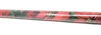 JGT Christmas Wrapping Paper Merry Christmas Happy Holidays Paper Gift Greetings 30 Sq Ft - 1 Roll - Poinsettia Theme