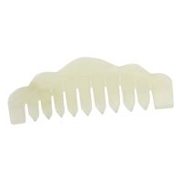 LoveinDIY Natural Jade Guasha Comb Board Acupoint Sclap Massage Scraping SPA Tool - 02