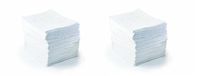 SPC BPO500 BASIC 17" Length, 15" Width, White Color Oil Only Light Weight Pad (2 X Pack of 100)