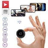 Wireless Mini Spy Camera 1080p HD by YoVive with Wi-Fi Ready Connection, Night Vision and Motion Detection, Hidden CCTV Camera - for Nanny Cam, Dash Cam, Home Security System - Android/iPhone/iPad/PC