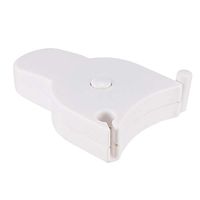 uxcell Body Fat Tape Measure 1.5m 6 Inch Retractable Measuring Tape Soft Dual Sided White