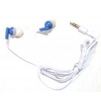 TFD Supplies Wholesale Bulk Earbuds Headphones 50 Pack for iPhone, Android, MP3 Player - Blue