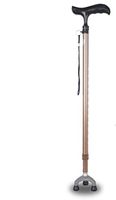 ZWQ Walking Stick, Flexible and Durable Walker, Cane and Walker, Adjustable Range 33-37 inches, Black, Bronze,A