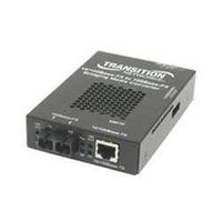Transition Networks SBFTF1011-105-NA Stand-Alone 10/100 Bridging - Media converter - 10Base-T, 100Base-FX, 100Base-TX - RJ-45 / ST multi-mode - up to 1.2 miles - 1300 nm