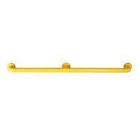 AQFS Bathroom Stairs Corridor Grab Bars Wall Safety Handle Toilet Non-Slip Elderly Handrail L140cm (White, Yellow) (Color : Yellow)