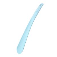 Fitlyiee Extra Long Handle Shoe Horn Plastic Durable Sturdy Shoehorn for Shoes or Boots (Blue)