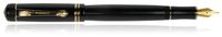 Kaweco Dia2 Black w/ Gold Broad Point Fountain Pen - KWDA2F-GB