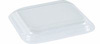 Solia PL20339 High Fluid Cup Lid, 6-Ounce Capacity, 2-15/16" Length x 2-15/16" Width x 25/32 Height, Clear (Case of 200)