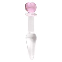 WENWING Transparent Glass Massager Waterproof Amal Plug Shower Enema Beaded B'ut.t Pùg Pocket Massager Trainer Sxx Toys Trainer