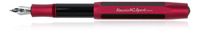 Kaweco AC Sport Carbon Red Limited Edition Medium Point Fountain Pen - KWAFAC-RD-M