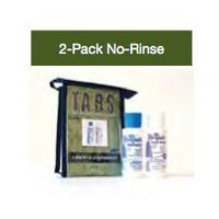 No Rinse 2 Pack Travel Set