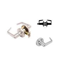 Falcon T581PD DAN 626 Storeroom Lock, Commercial, Heavy Duty, G Keyway, Dane Style Lever, with Keys, Satin Chrome Finish