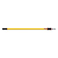 Rubbermaid Commercial FGQ76500YL00 HYGEN Quick-Connect Mop System, Extension Pole, 4- to 8-foot, Yellow