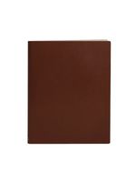 Paperthinks Tan Extra Large Ruled Recycled Leather Notebook, 7 x 9-inches