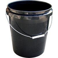 Encore Plastics 250003 Bucket Space Black 5 Gallon
