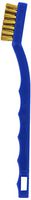 Osborn 83112SP Economy Small Cleaning Stainless Brass Scratch Brush, 3/8" Brush Area Width, 7-1/4" Overall Length
