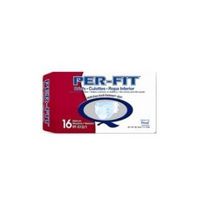 Prevail Per-Fit Briefs, Medium, Pack of 16