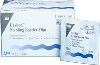 3M No Sting Wipes, 1.0 Ml, 25