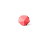 Embla Pentagon Candle 100% Beeswax in Pink and Floral Bloom Fragrance