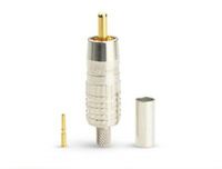 Canare RCAP-C77 75 ohm RCA Crimp Plug (RCAP-C Series)