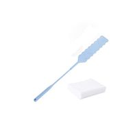 Non-Woven Deep Gap Clean Dust Duster Flat Head Lengthened Dust Brush Dirt Hair Home Cleaning Tool Duster0 Pcs Replace Nonwoven,Blue