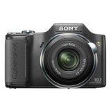 Sony Cyber-shot DSC-H20 Point & Shoot Digital Camera - Black - 10.1 Megapixel - 16:9 - 10x Optical Zoom - 2x Digital Zoom - 3" Color LCD