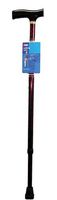Carex Designer Folding Cane, Red