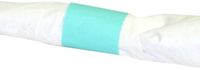 Evergreen N9S266 Paper Napkin Standard Band, 4-1/4" Length x 1-1/2" Width, 0.004" Thick, Mint Green (Box of 2500)