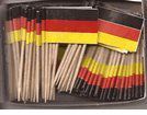 Germany Flag Toothpicks - Package of 100