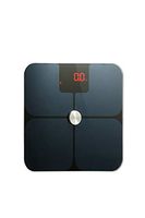 JXSHQS New Coated Glass Bluetooth Fat Scale Intelligent Weight Scale Customized Body Fat Meter Body Fat Scale (Color : Black)