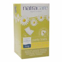 Natracare Natural Panty Liners, Long, 16 ea - 2pc