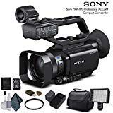Sony PXW-X70 Professional XDCAM Compact Camcorder (PXW-X70) with 16GB Memory Card, Extra Battery and Charger, UV Filter, LED Light, Case and More. - Starter Bundle
