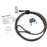 Tryten 302125 Keyed Alike Laptop Lock, Pack of 25