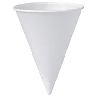 Solo 6R-2050 6 oz White Paper Cone Cups (Case of 5000)