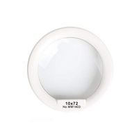 Boutiques/Paperweight Magnifying Glass Mini Desktop Paper Magnifier 10X Reading Glass Lenses Office Newspaper Elderly 72MM White
