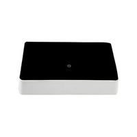 Smart UV Phone Sanitizer, Touch Screen Phone Sterilizer UV With Wireless Charging, Can fit into a 6.5-inch large mobile phone (Black)