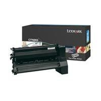 Lexmark Black Toner Cartridge, 6000 Yield (C7702KS)