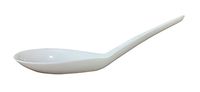 Disposable Small White Asian Plastic Short Spoon 4" Inch Long Pack of 100