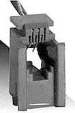 623D4 Telephone Line Cord Housing Jack