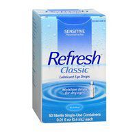 Refresh Refresh Classic Preservative-Free Eye Drops Single-Use Containers, 50 ct (Pack of 3)