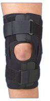 Med Spec Gripper Hinged 3/16" Neoprene, for warmth, Knee, 12" Medium